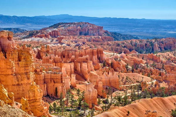 Increíble Vista Panorámica Del Parque Nacional Bryce Canyon — Foto de Stock