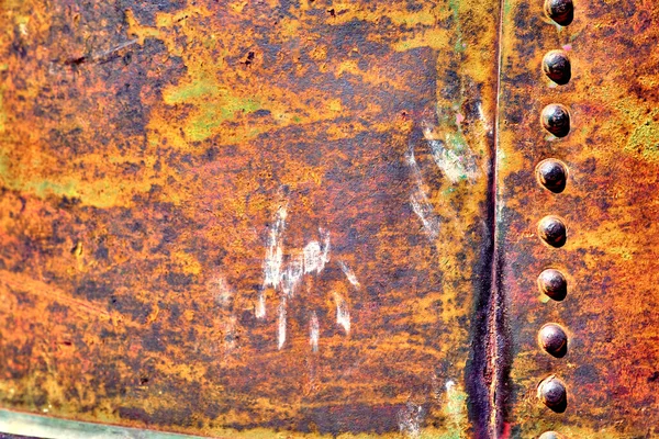 Rusty Sheet Iron Industrial Background Image Can Used Background Effect — Stock Photo, Image