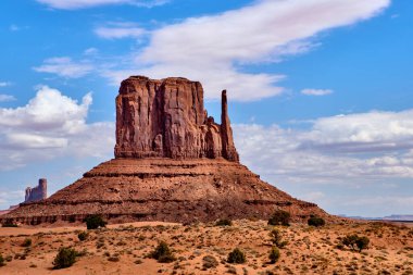 Anıt Vadisi 'nin manzarası. Navajo kabile parkı, ABD