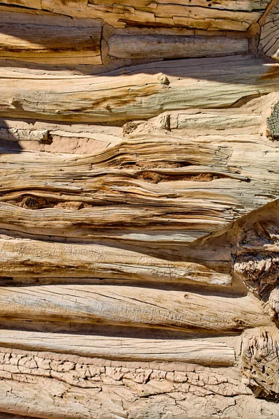 Gamle treplanker med tekstur som bakgrunn – stockfoto