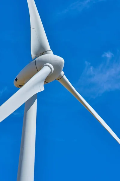 Electricity wind generators at Fehmarn island. Renewable energy and environment concept — Stock Photo, Image