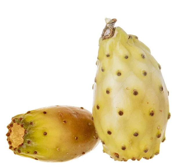 Varias frutas de cactus, aisladas sobre un fondo blanco. —  Fotos de Stock