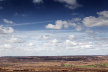 North york moors İngiltere'de manzaralı