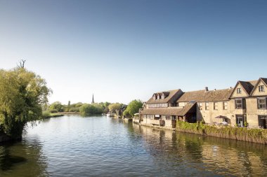 Cambridgeshire İngiltere'de bir eski pazar şehir St Ives olduğunu
