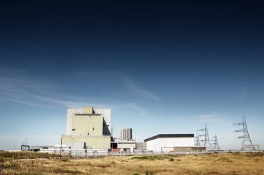 manzara resim dungeness boyunca romney marsh kıyı şeridi