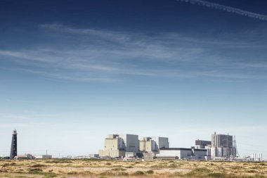 manzara resim dungeness boyunca romney marsh kıyı şeridi