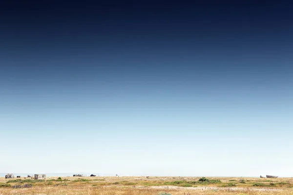 Landschaftsbild Entlang Der Dünen Küste Des Romney Sumpfes — Stockfoto