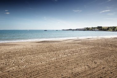 swanage deniz manzarası görüntü denize bakan