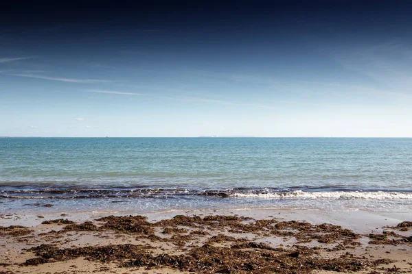 Imagem Swanage Seascape Olhando Para Mar — Fotografia de Stock