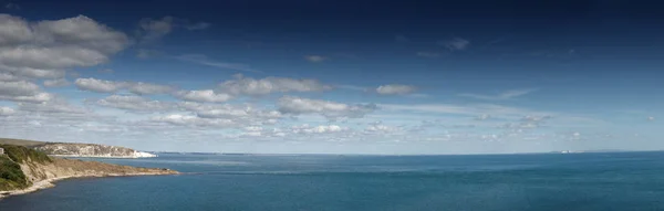 Ландшафтное Изображение Вдоль Береговой Линии Anvil Point — стоковое фото