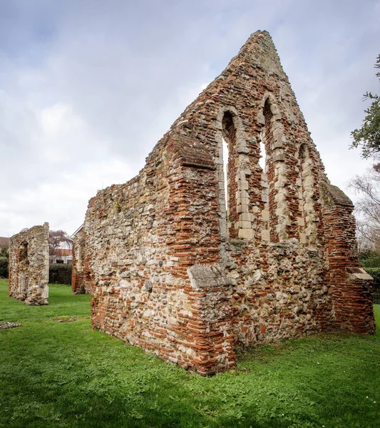 Ruiny Kaplicy Giles Maldon Stary Szpital Trędowatych — Zdjęcie stockowe