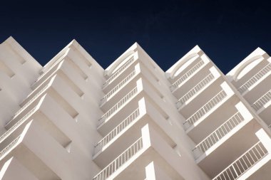 Soyut ayrıntı ile almunecar İspanya bir binada