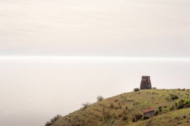 almunecar İspanya eski taş watchtower