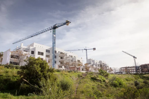 Bauarbeiten in Spanien — Stockfoto