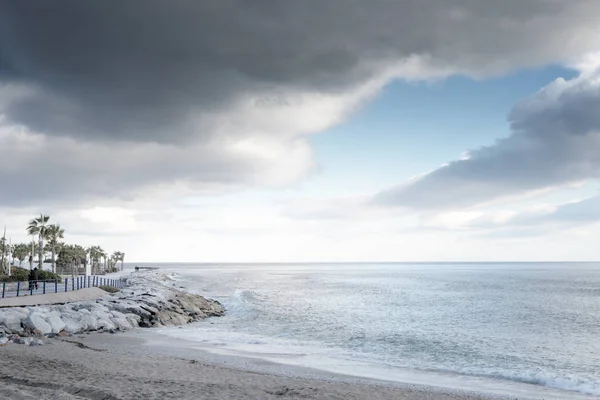 해변의 베날마데나 풍경 샷 — 스톡 사진