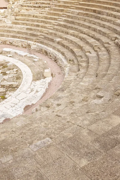 Teatro romano malaga spain — стоковое фото