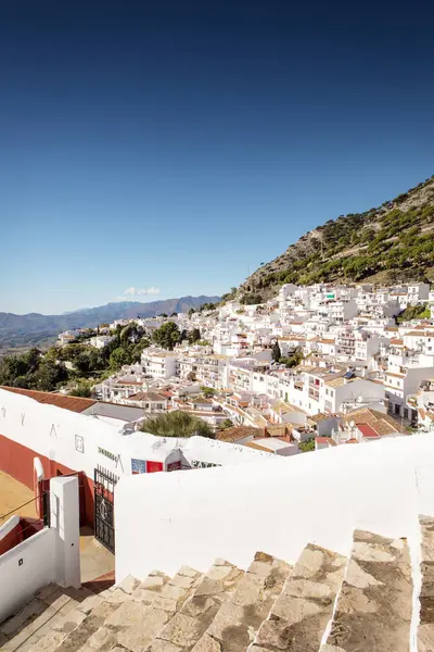 Bull ring in the hill top town mijas in spain — Stockfoto