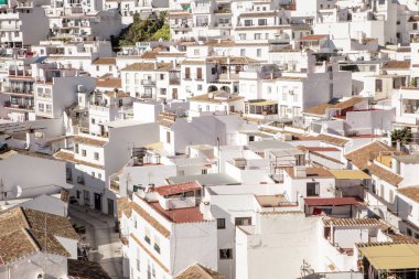 Mijas 'ın dağ yamacında bir ev