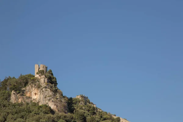 Amalfii architektura a domy v Itálii — Stock fotografie