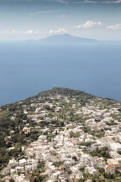 Vezüv Dağı 'nın deniz manzarası — Stok fotoğraf