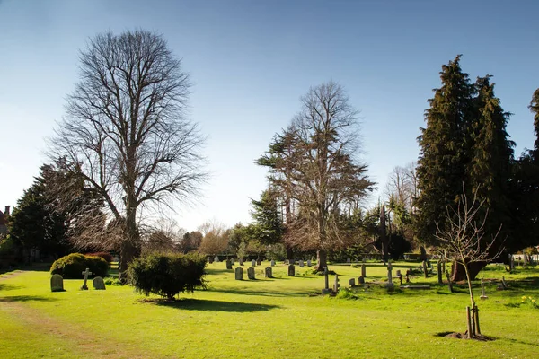 Cementerio Hatfield Peveral Essex England — Foto de Stock