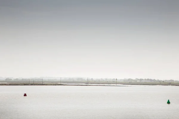 Річковий Хелмер Ессекському Селі Мальдон Англія — стокове фото