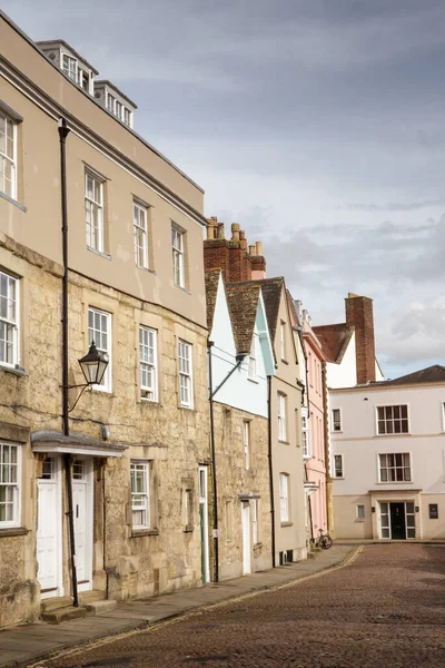 Straßendetail Von Gebäuden Und Architektur Rund Das Stadtzentrum Von Oxford — Stockfoto