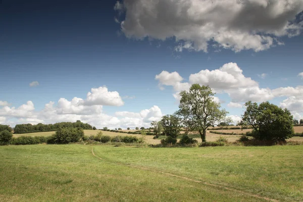 Krajina Pořízená Kruhové Procházce Adderbury Oxfordshire Village Adderbury Jižně Banbury — Stock fotografie