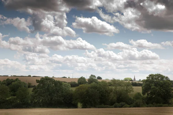 Ngiltere Banbury Nin Güneyindeki Oxfordshire Kasabasında Adderbury Adderbury Yapılan Dairesel — Stok fotoğraf