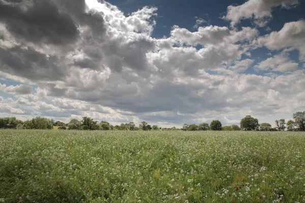 Imagen Del Paisaje Tomada Paseo Circular Adderbury Pueblo Oxfordshire Adderbury — Foto de Stock