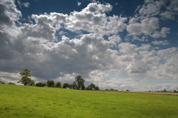 Immagine Paesaggio Scattata Sulla Passeggiata Circolare Adderbury Nel Villaggio Oxfordshire — Foto Stock
