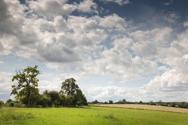 Landschaftsbild Aufgenommen Auf Dem Adderbury Rundweg Oxfordshire Dorf Adderbury Südlich — Stockfoto