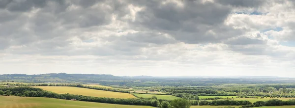 Изображение Пейзажа Сделанное Круговой Прогулке Аддербери Деревне Оксфордшир Аддербери Югу — стоковое фото