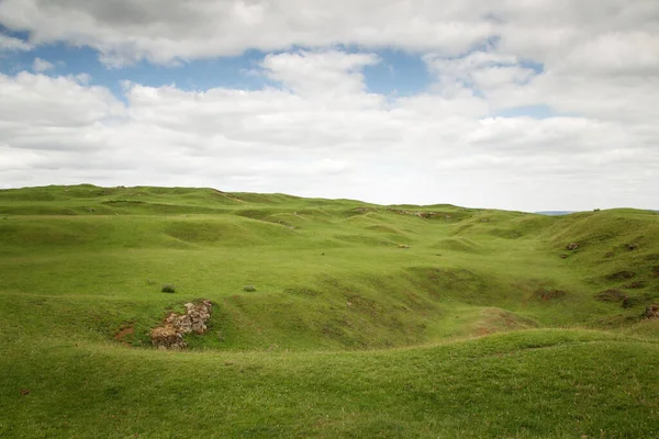 manzara görüntüsü Warwickshire İngiltere 'deki Burton Dassett Hills kır parkından 