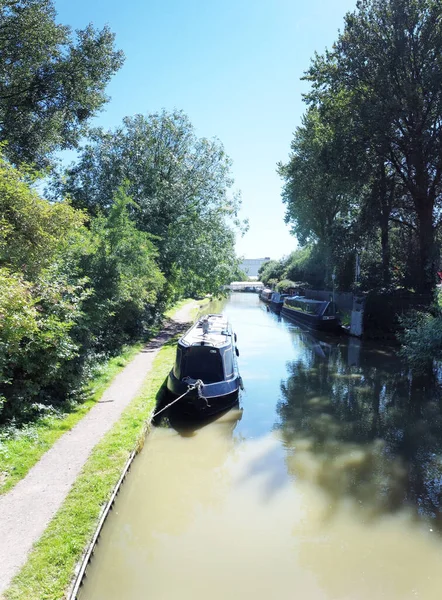 Camino Del Agua Paisaje Que Ciudad Banbury Oxford Inglaterra — Foto de Stock