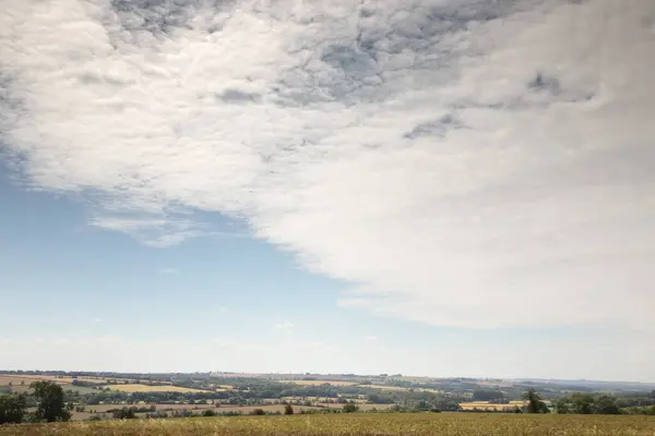 Landland Image Farm Land Oxfordshire Countryside England — стоковое фото