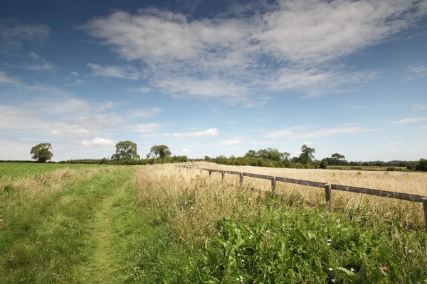 Landscape Image Farm Land Oxfordshire Countryside England — Stock Photo, Image