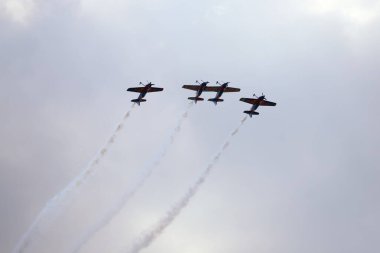 BUDAPEST, HUNGARY - 23 Haziran 2018: Macaristan 'ın başkenti Budapeşte' de düzenlenen Red Bull Dünya Yarış Şampiyonası