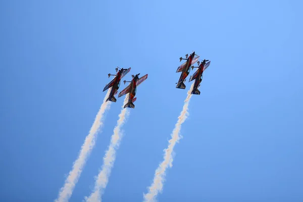 Budapest Ungern Juni 2018 Red Bull Air Race Världsmästerskap Centrala — Stockfoto