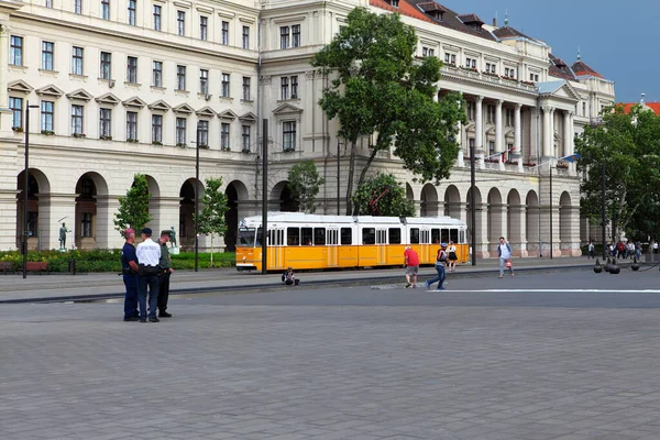 Budapest Hungary June 2018 City Square Hungarian Parliament Landscape Urban — Stock Photo, Image