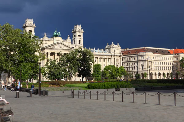 Budapest Hungría Junio 2018 Museo Etnografía Anteriormente Palacio Justicia Budapest —  Fotos de Stock