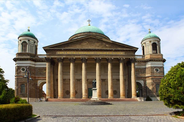 Bazylika Esztergom Jest Bazyliką Kościelną Esztergom Węgry Zdjęcie Stockowe