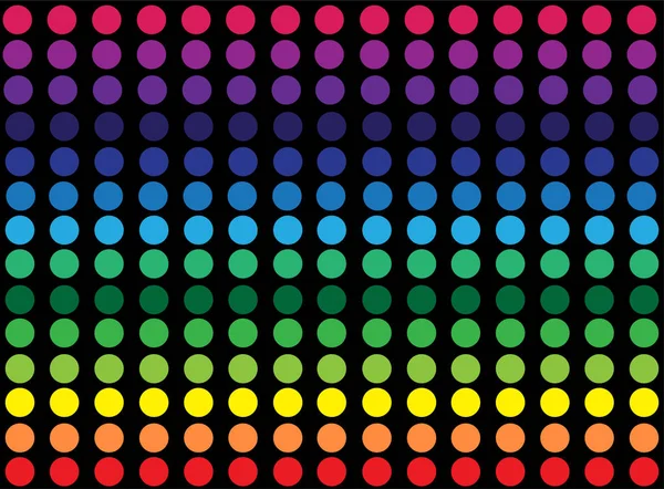 Fond Vectoriel Pointillé Coloré — Image vectorielle