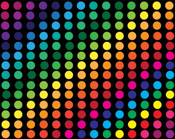 Fondo Colorido Vector Punteado — Archivo Imágenes Vectoriales