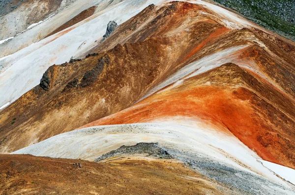 Paisaje Montaña Isla Paramushir Islas Kuriles Rusia Grupo Karpinsky — Foto de Stock