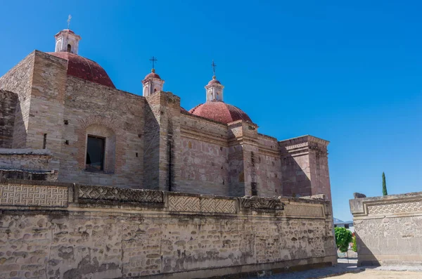 Iglesia San Pablo Mitla Oaxaca México —  Fotos de Stock