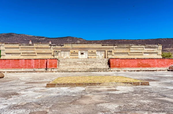 Ruinas Mitla Cerca Ciudad Oaxaca Más Importante Los Centros Culturales — Foto de Stock