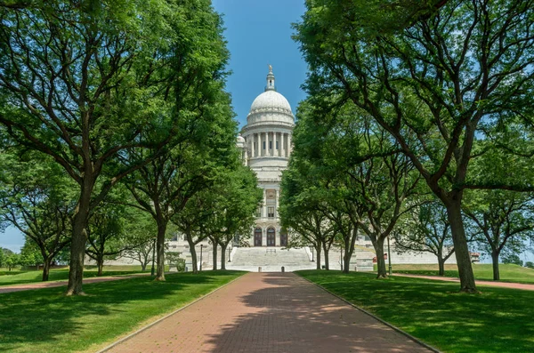 Rhode Island State House Nella Capitale Dello Stato Americano Del — Foto Stock