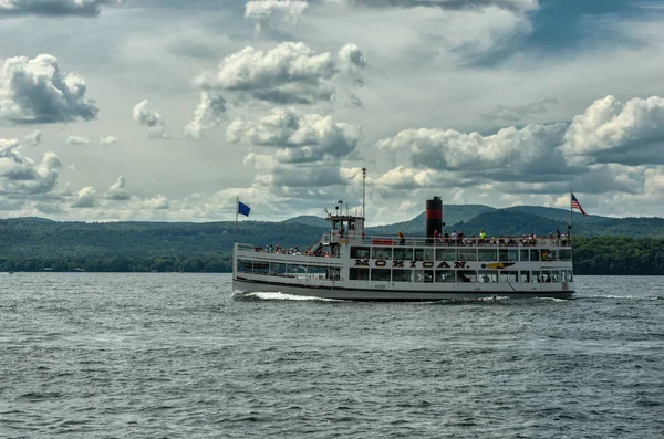 Lake George Usa Srpna 2018 Parník Mohican Lake George Srpna — Stock fotografie