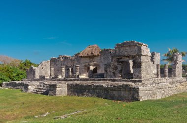 Tulum, Coba, Meksika için Kolomb öncesi Maya şehir kalıntıları